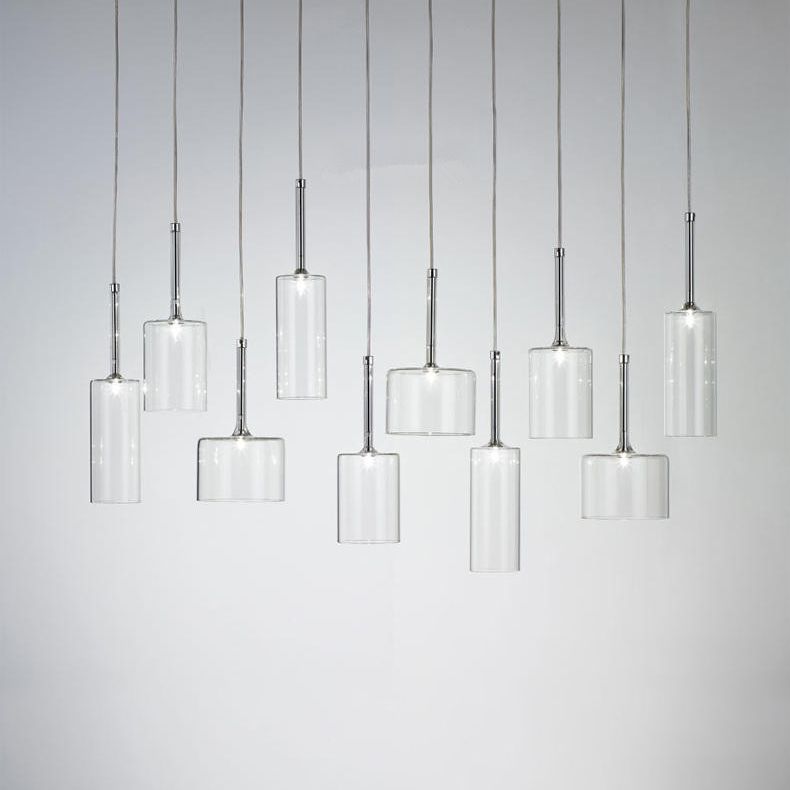 Valentina Minimalist Modern Glass LED Pendant Light 3 Style - Neutral Decor