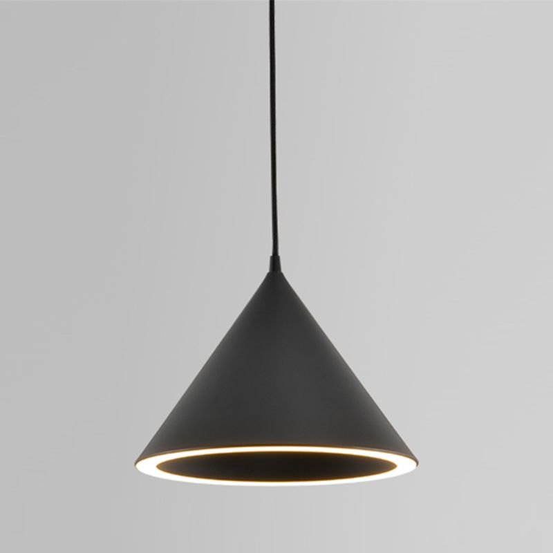 Valentina Funnel-Shape LED Pendant Light for Living Room - Neutral Decor