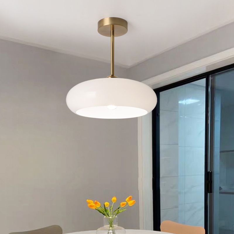 Valentina Modern Designer Round Flush Mount Ceiling Light - Neutral Decor