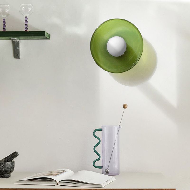 Valentina Modern Glass/ Flush Mount Ceiling Light 3 Colors Bedroom - Neutral Decor