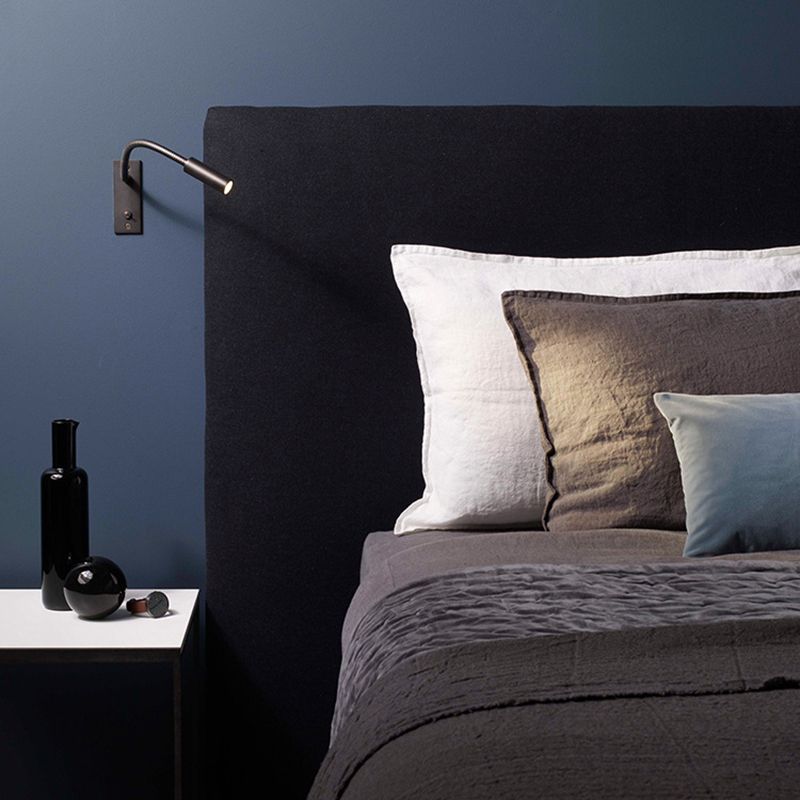Ray Minimalist Reading Adjustable Spotlight Wall Lamp - Neutral Decor