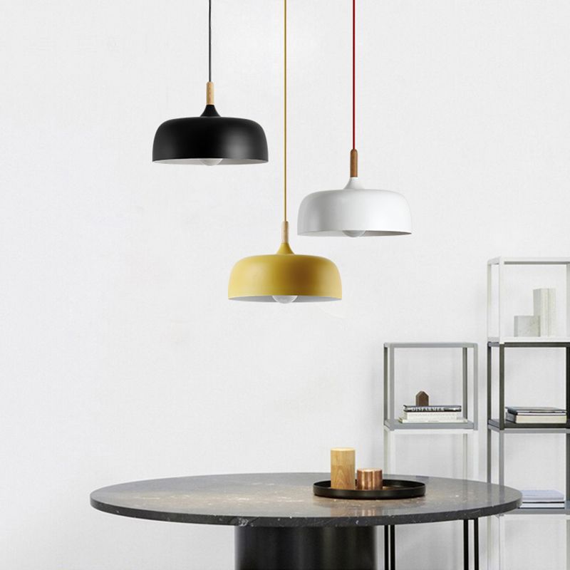 Arisha Modern Pendant Light Dome Macaron Dining Room - Neutral Decor