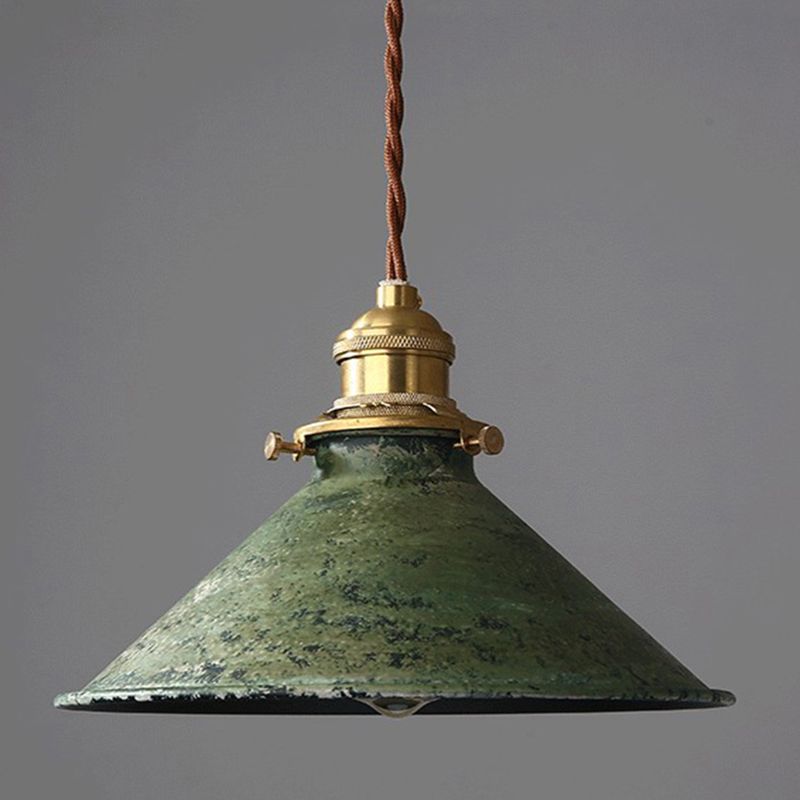 Silva Aged Rusty Vintage Rustic Finish Pendant Light, 3 Style - Neutral Decor