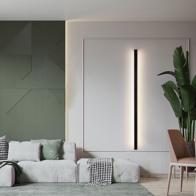 Arisha Minimalist Linear Acrylic Wall Lamp - Neutral Decor