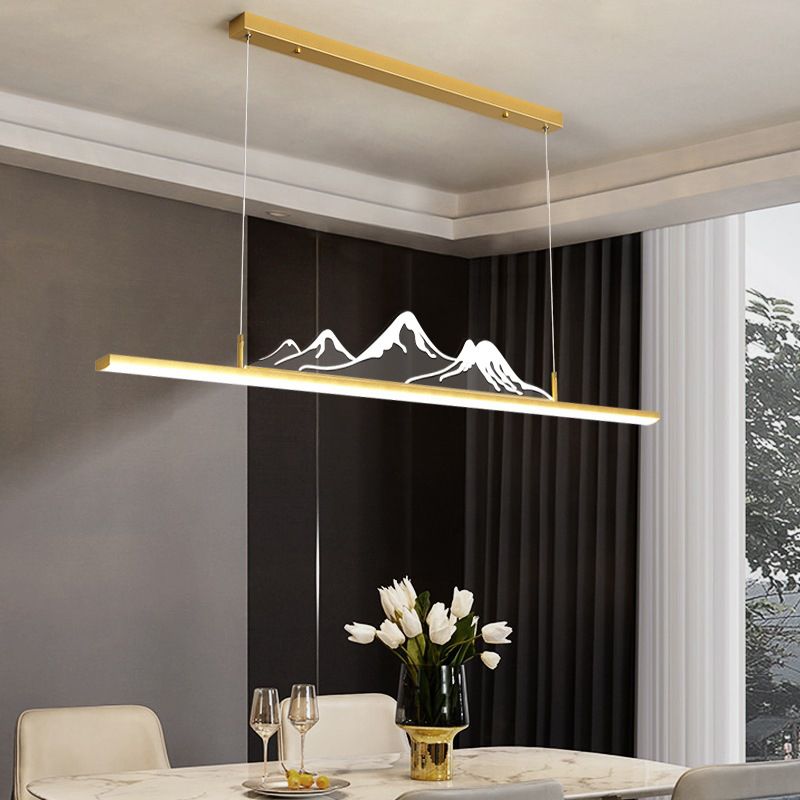 Arisha Designer Mountain Shape LED Pendant Light - Neutral Decor