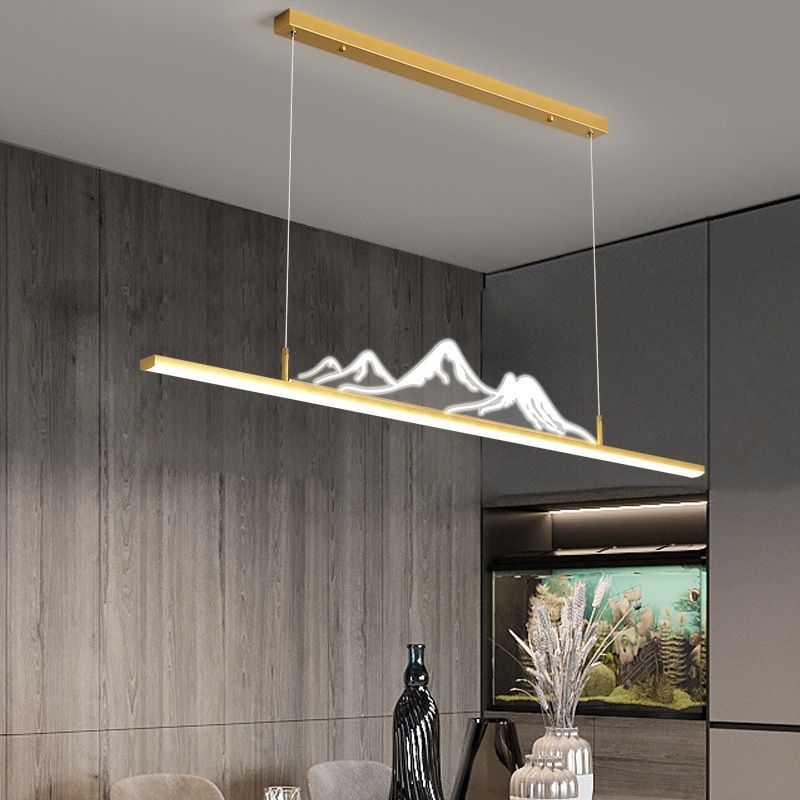Arisha Designer Mountain Shape LED Pendant Light - Neutral Decor