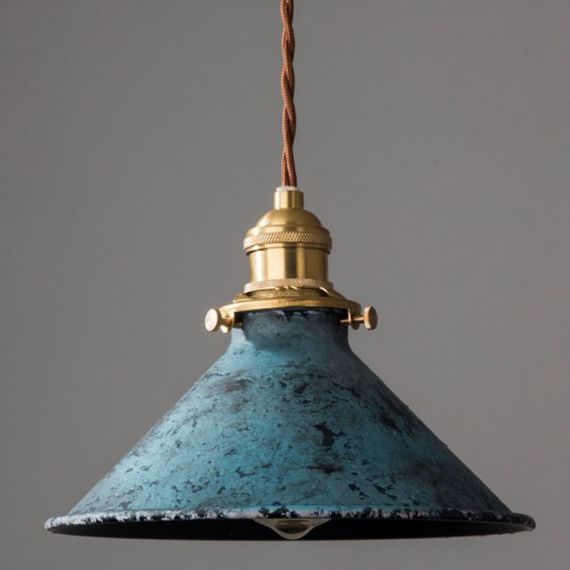 Silva Aged Rusty Vintage Rustic Finish Pendant Light, 3 Style - Neutral Decor