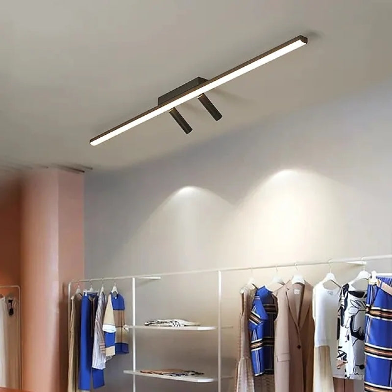 Aim Simple Linear LED Ceiling Light Spotlight - Neutral Decor