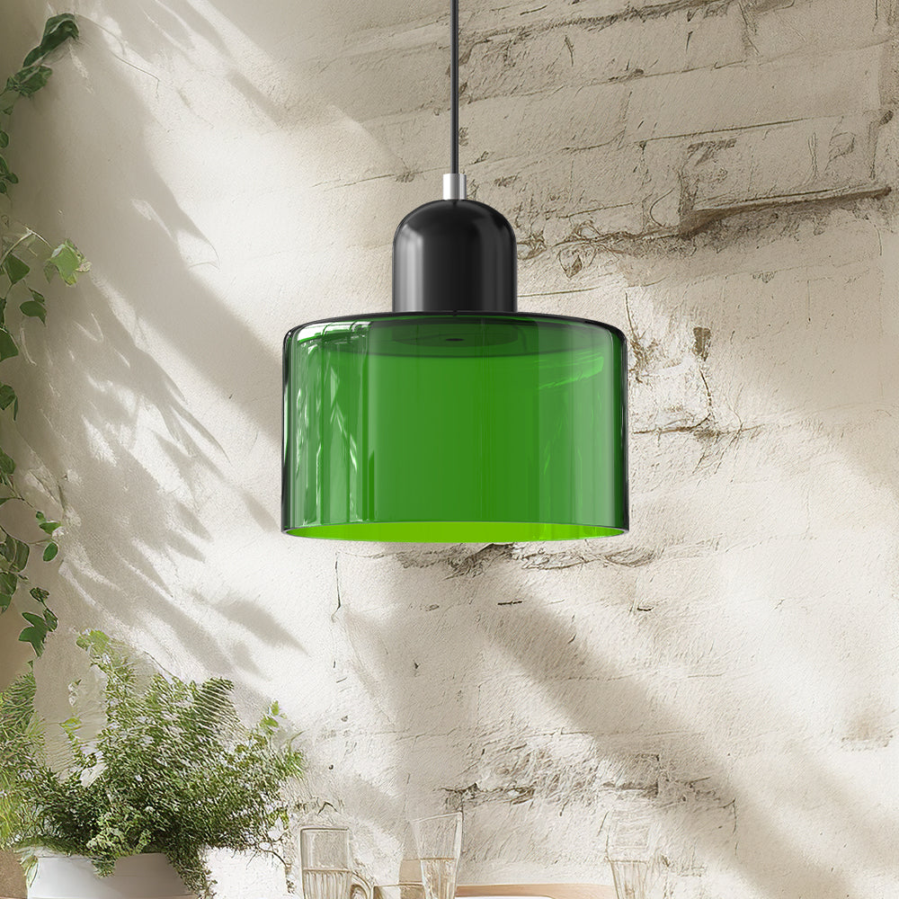 Valentina Modern Glass Kitchen Island Pendant Light - Neutral Decor