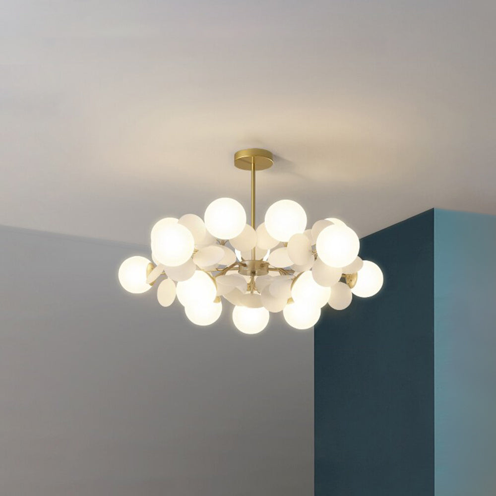 Aria Multicolored Flower Branch Chandelier Living Room - Neutral Decor