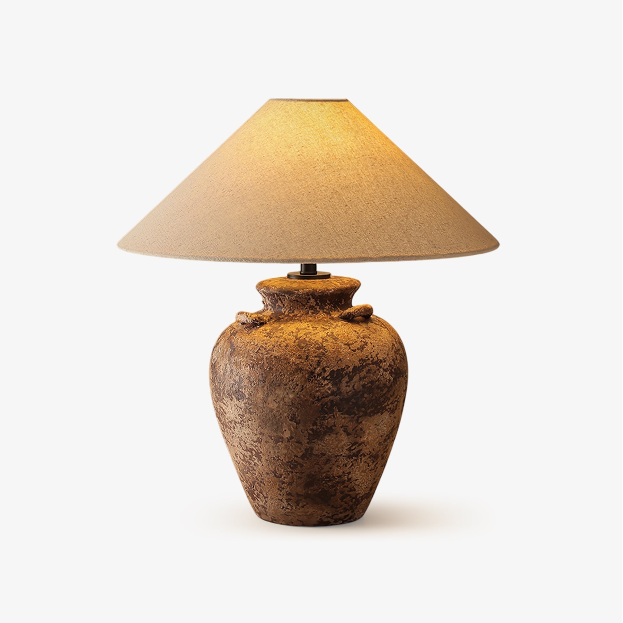 Mirisaya Vintage Fabric Table Lamp