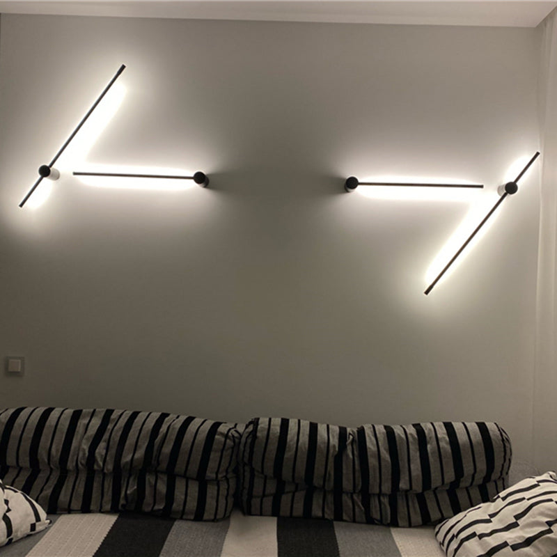 Arisha Minimalist Rotatable Linear LED Outdoor Wall Lamp Corridor Garden - Neutral Decor