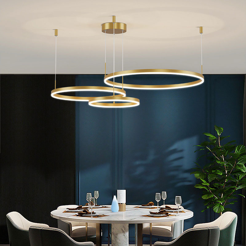 Arisha Modern Pendant Light Tir-Circle - Neutral Decor