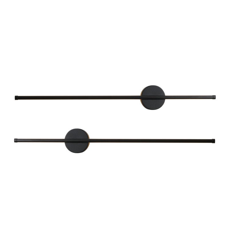 Fral Black Sleek Cordless Rechargeable Wall Lamp