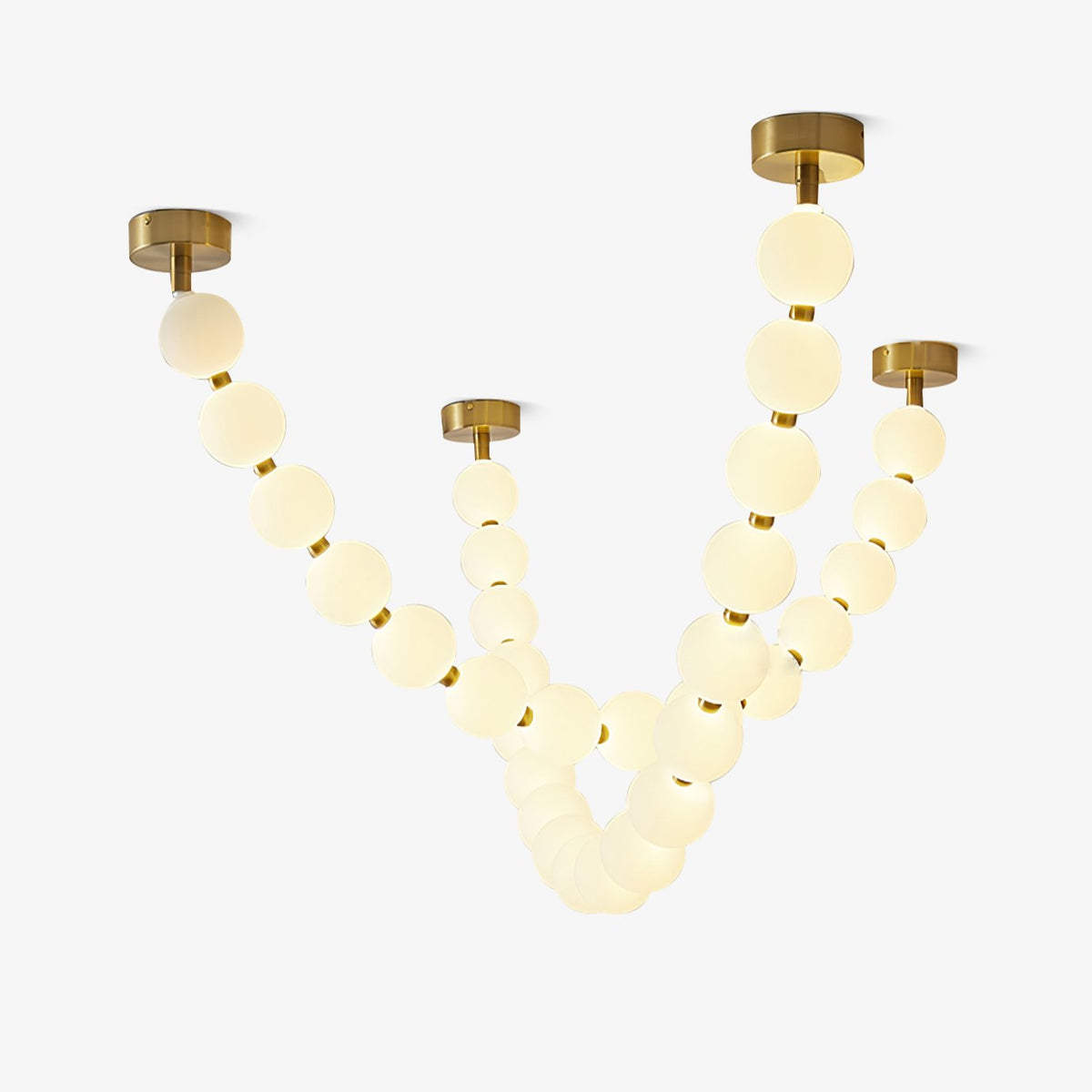 Emelir Pearl Necklace Balls Glass Chandelier