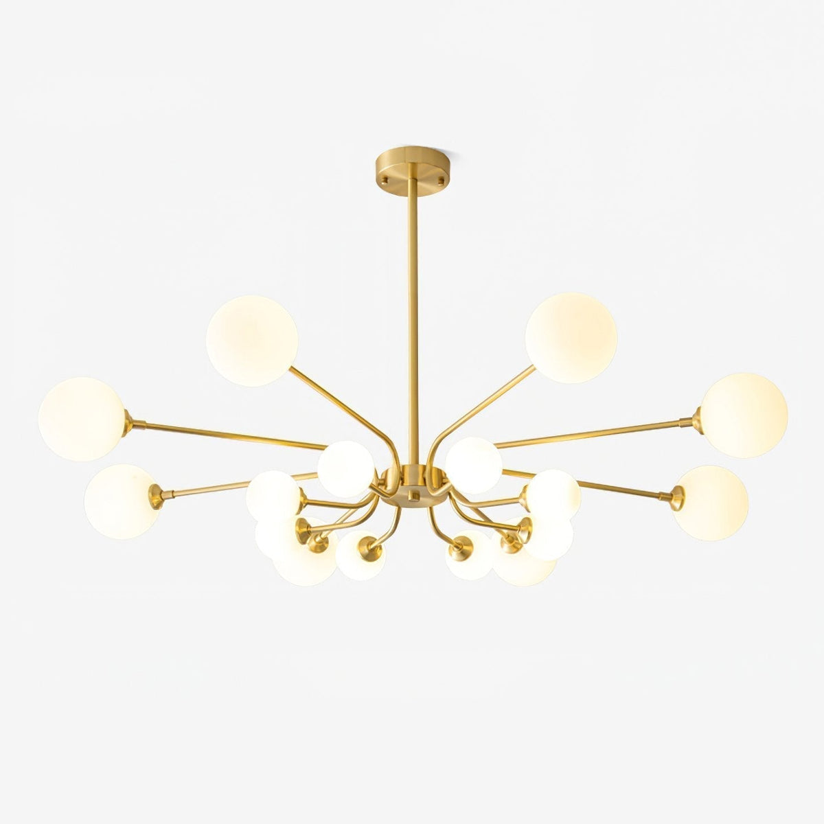 Wace Chandelier Globe Arm Modern