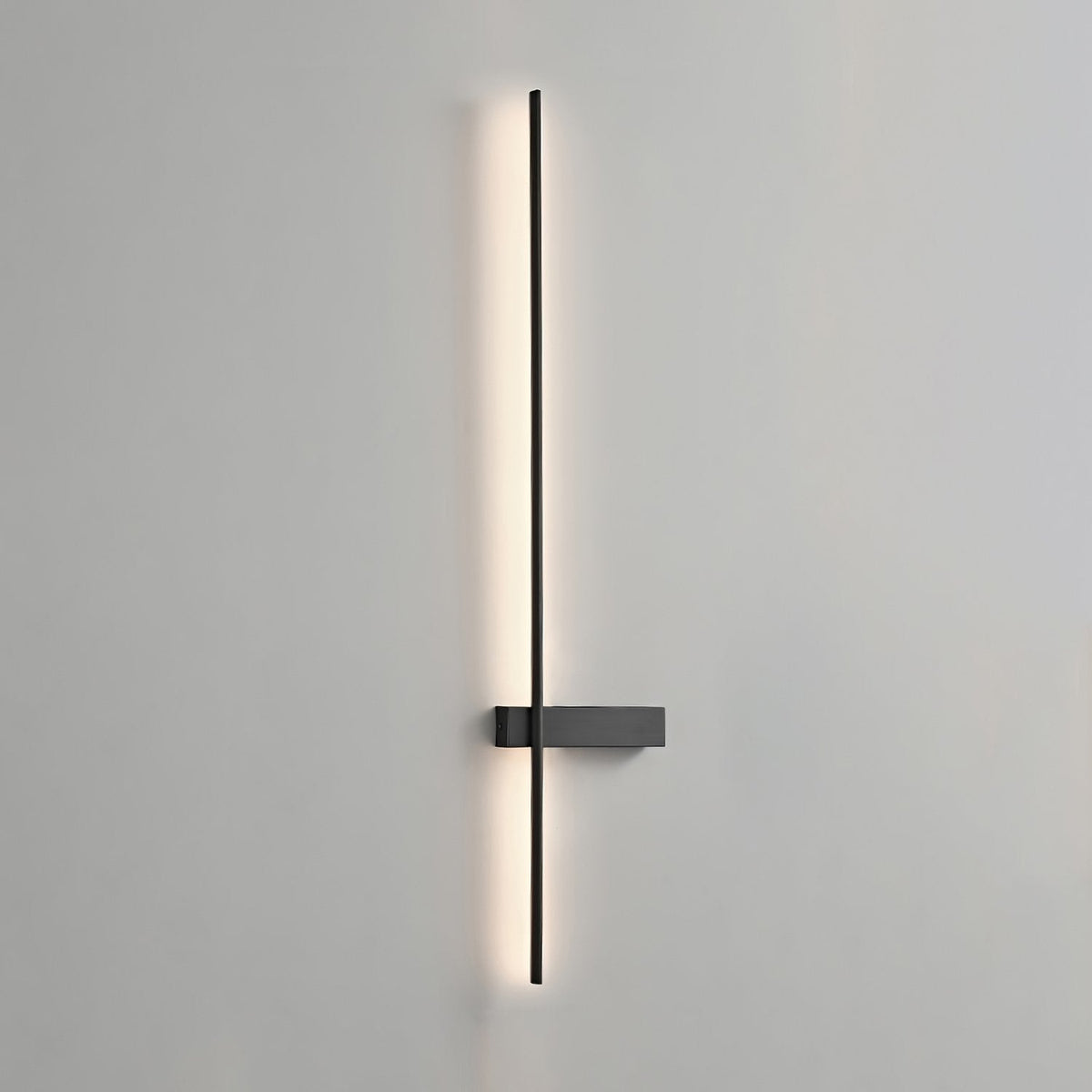 Mesv Linear Rechargeable Black Wall Lamp