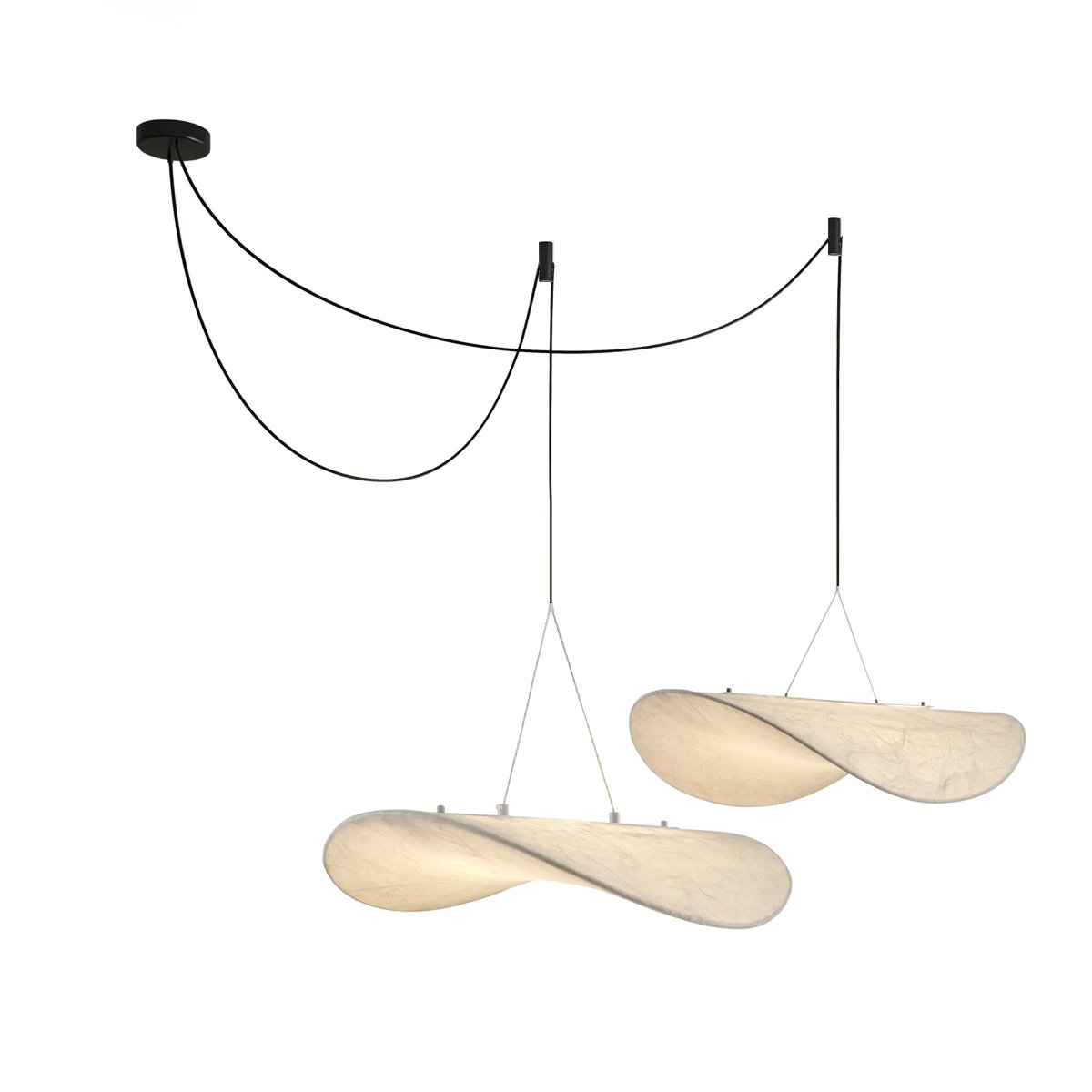 Marenis Elegance Nordic Silk Pendant Light