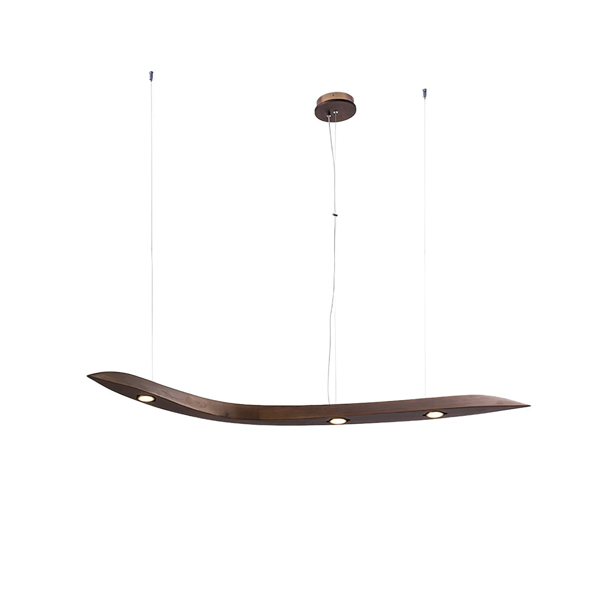 Queral Flow Minimalist Wood Pendant Lamp