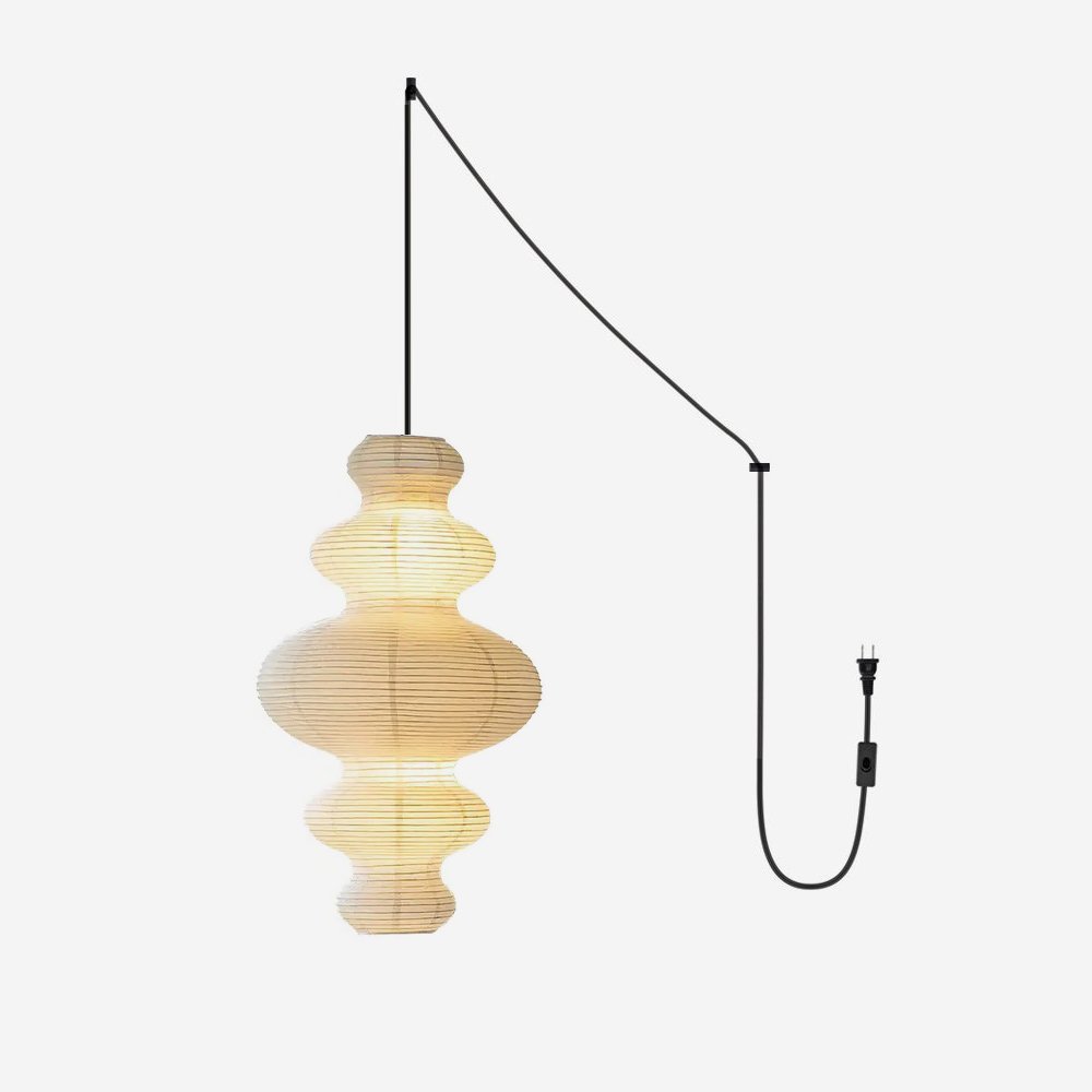 Lythaaris Natural Art Swag Pendant Lamp