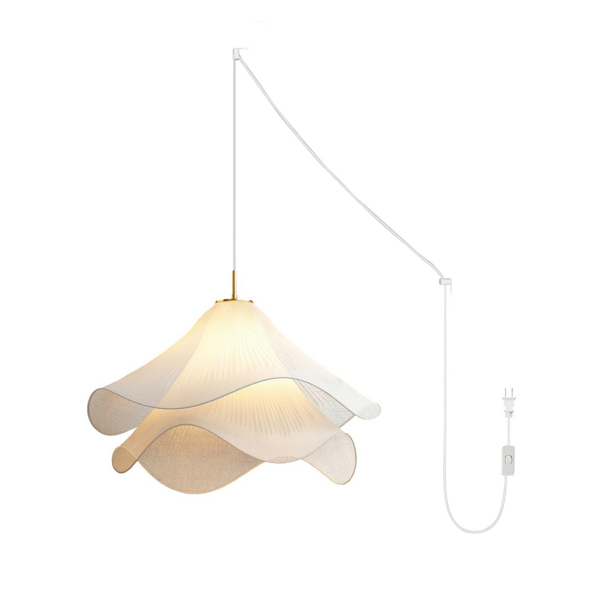 Evanel Fabric Artistic Pendant Light
