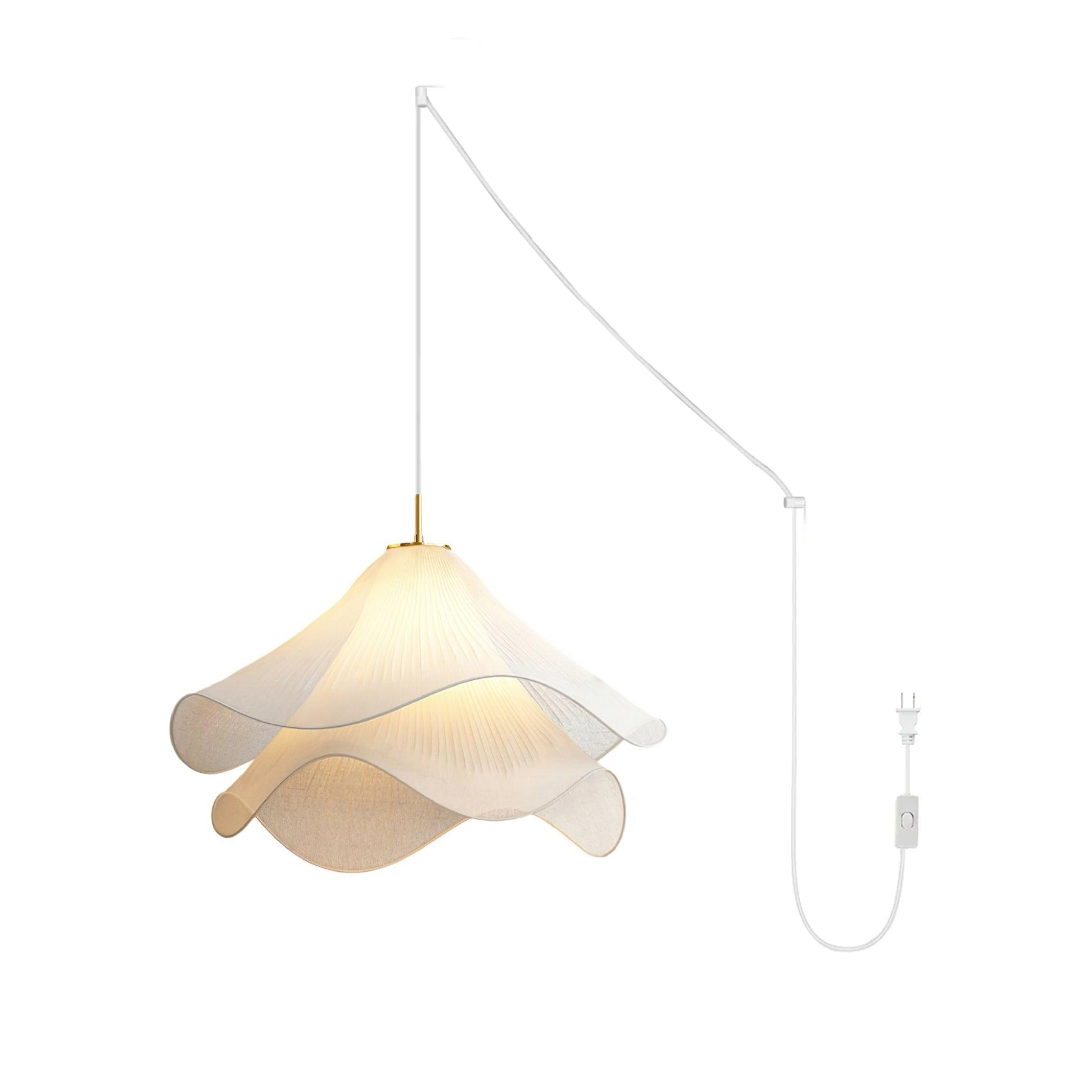 Evanel Fabric Artistic Pendant Light