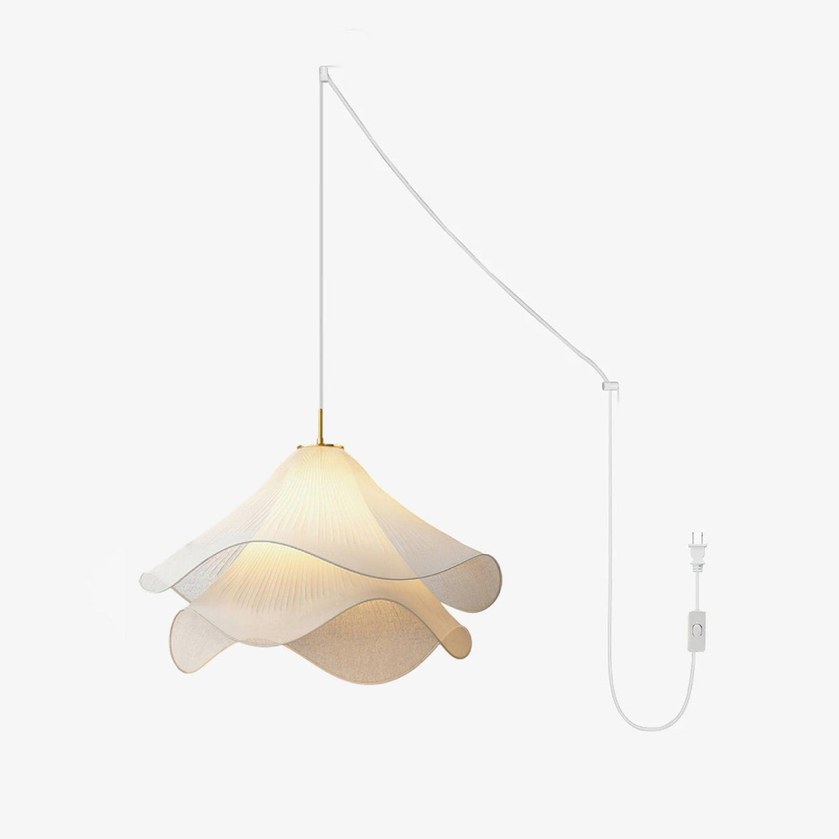 Evanel Fabric Artistic Pendant Light