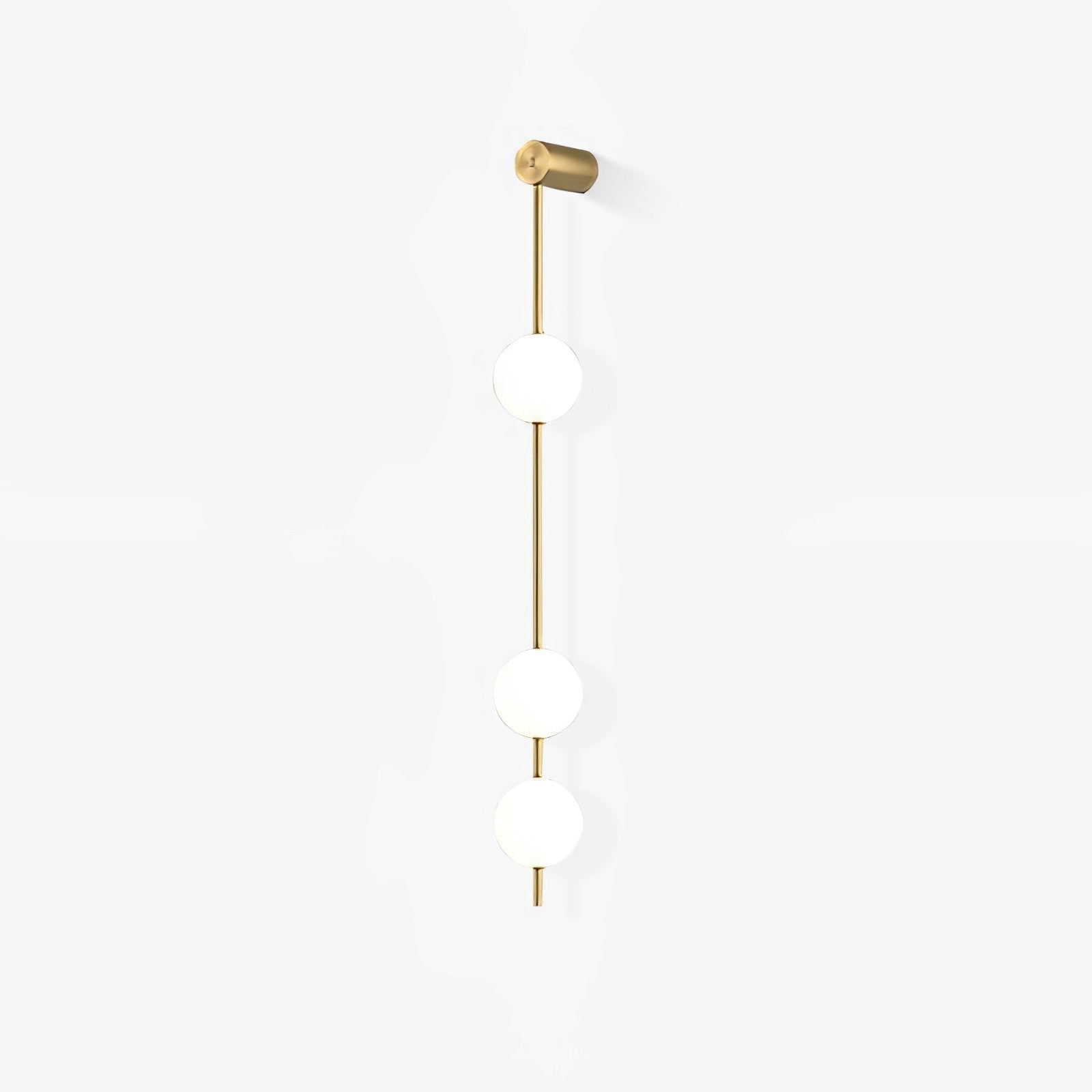 Lustra Wall Lamp Vertical Balls Brass - Neutral Decor
