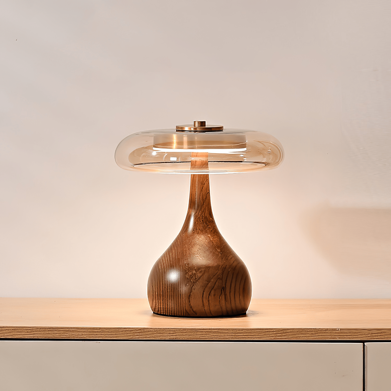Brittany Modern Wood Table Lamp - Neutral Decor