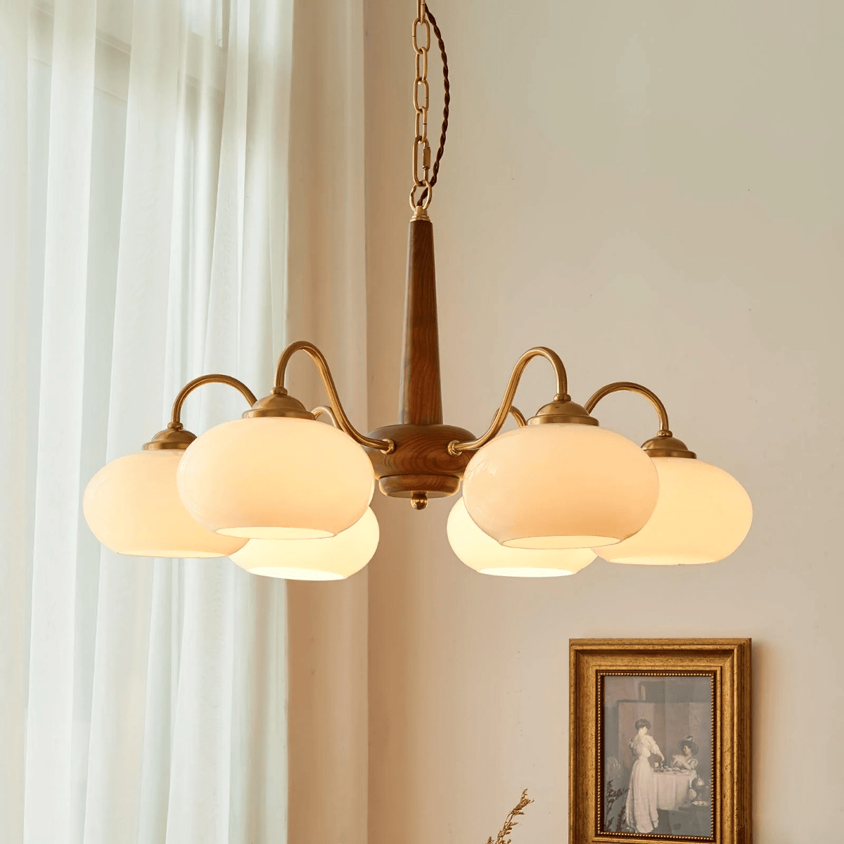 Persimmon Chandelier
