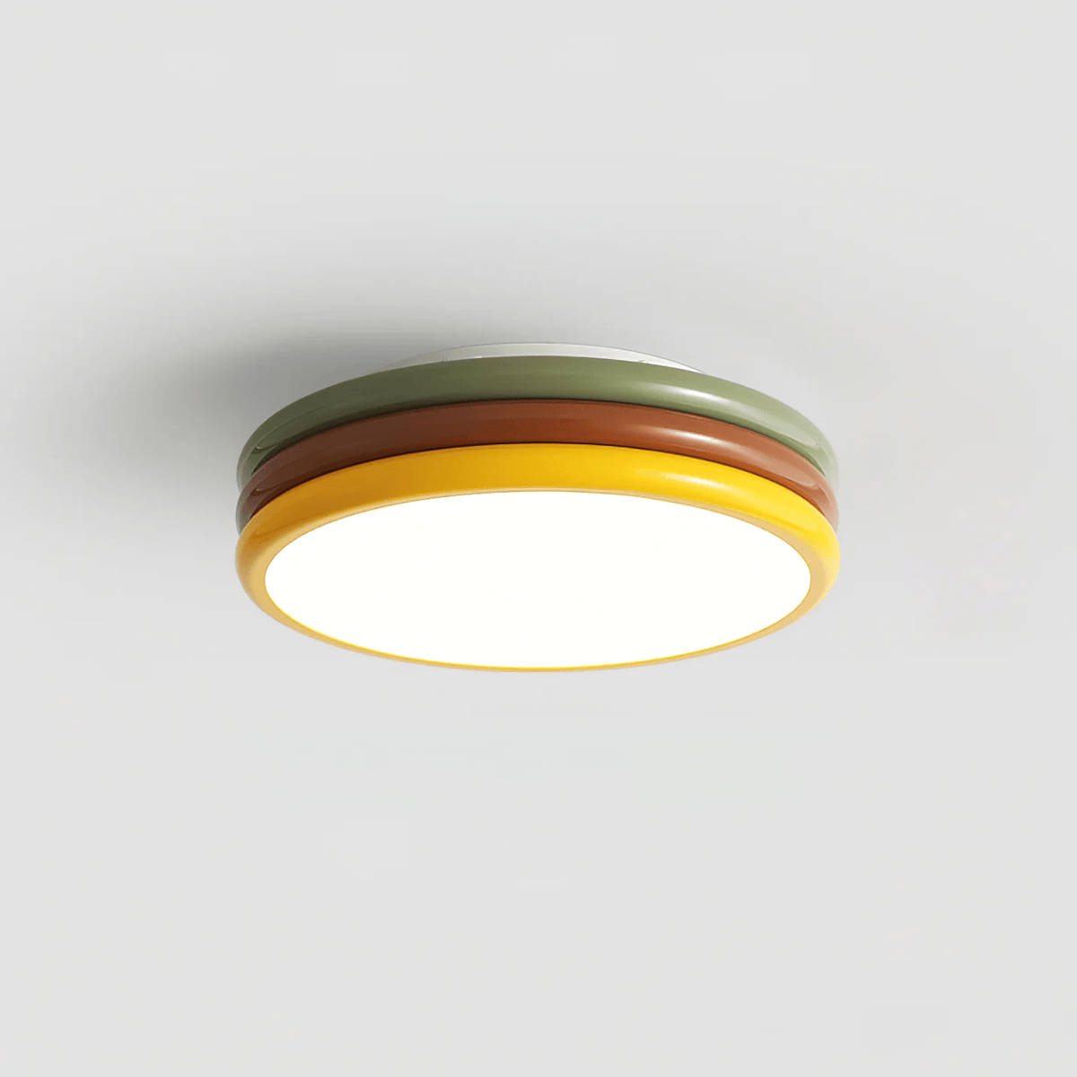 Dunoir Unique Art Color Stack Ceiling Lamp