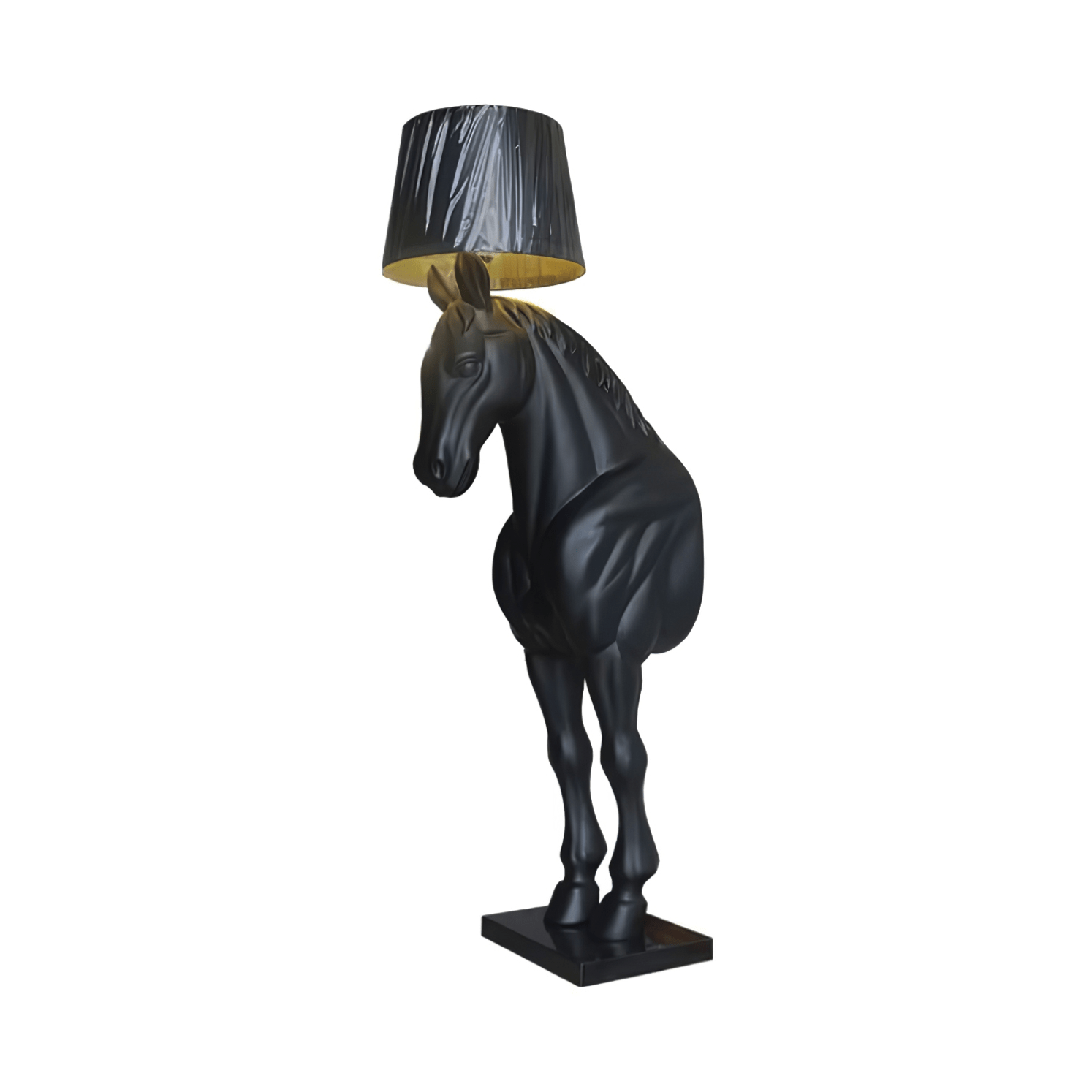 Derion Fabric Resin Floor Lamp