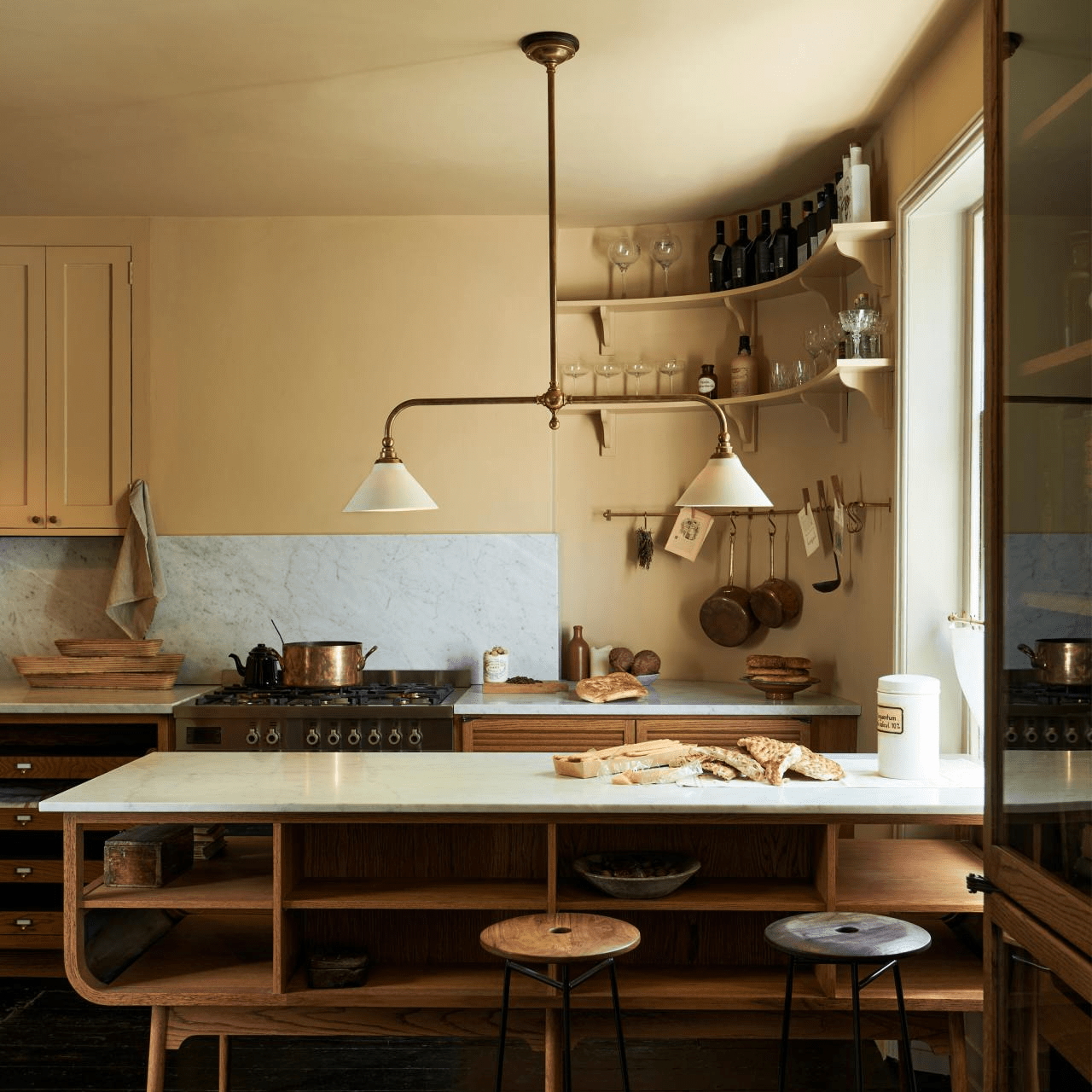 Duet Ceramic Classic Pendant Light - Neutral Decor
