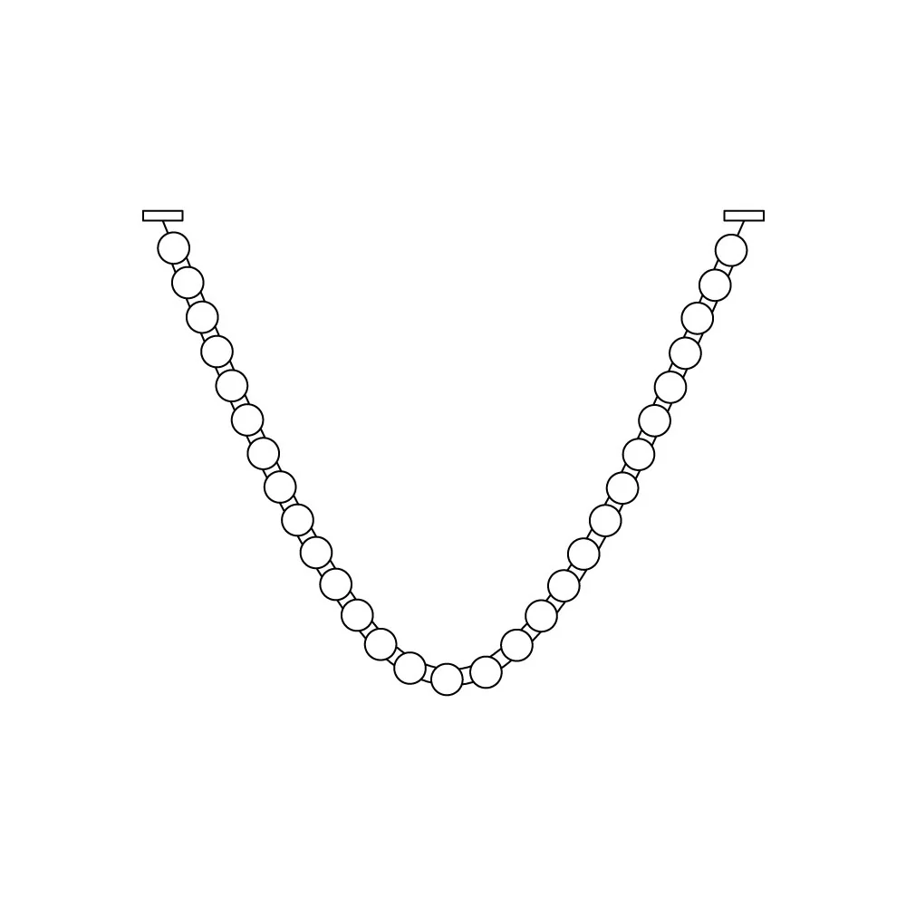 Emelir Pearl Necklace Balls Glass Chandelier