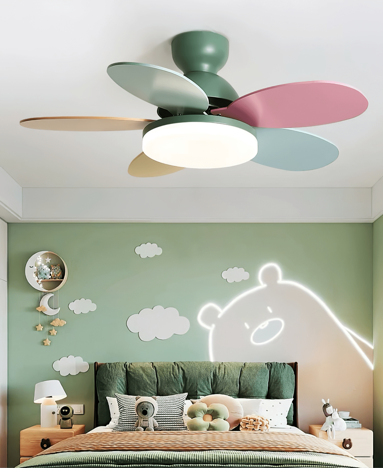 Norborne Wood Ceiling Fan Light