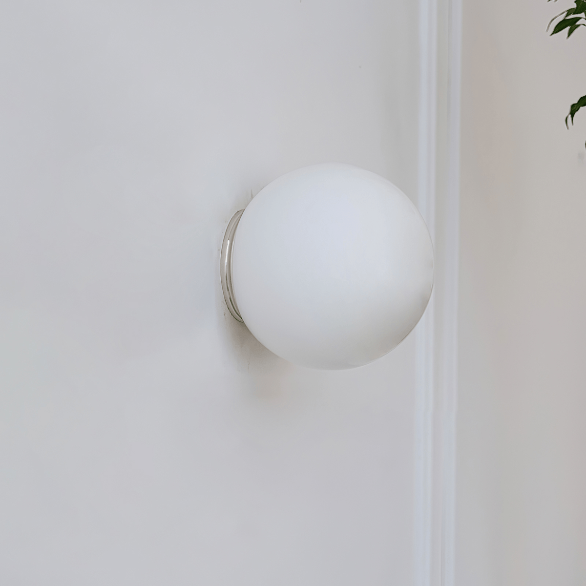 Celorira Modern Minimalist Mini Orb Glass Wall Lamp