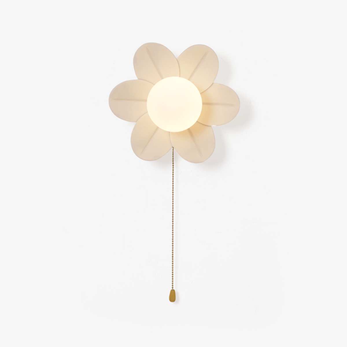 Acroma Nordic Art Flowers Resin Wall Lamp