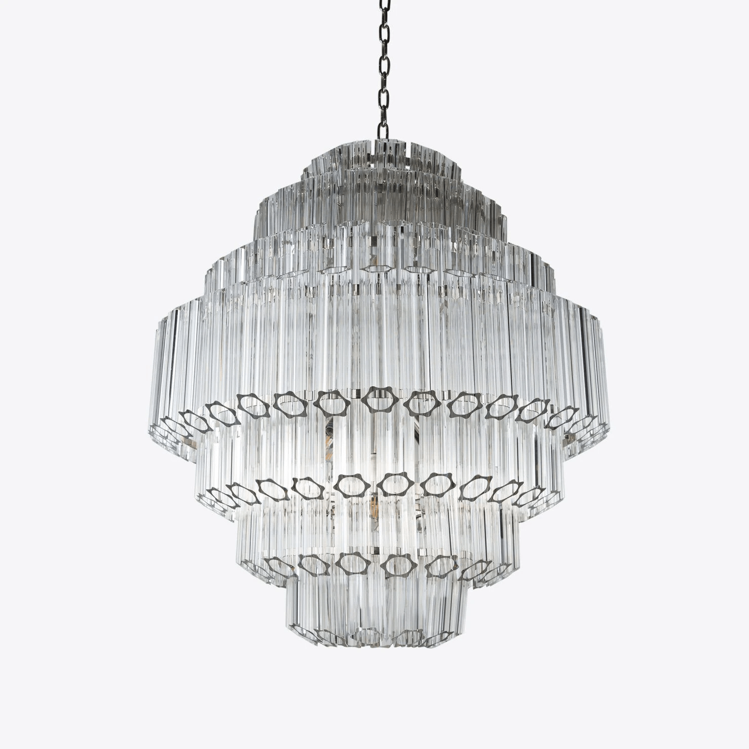 Pinewell Clear Grande Palermo Chandelier