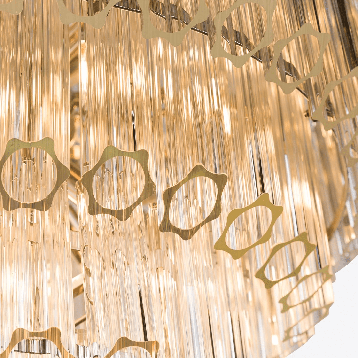 Pinewell Clear Grande Palermo Chandelier