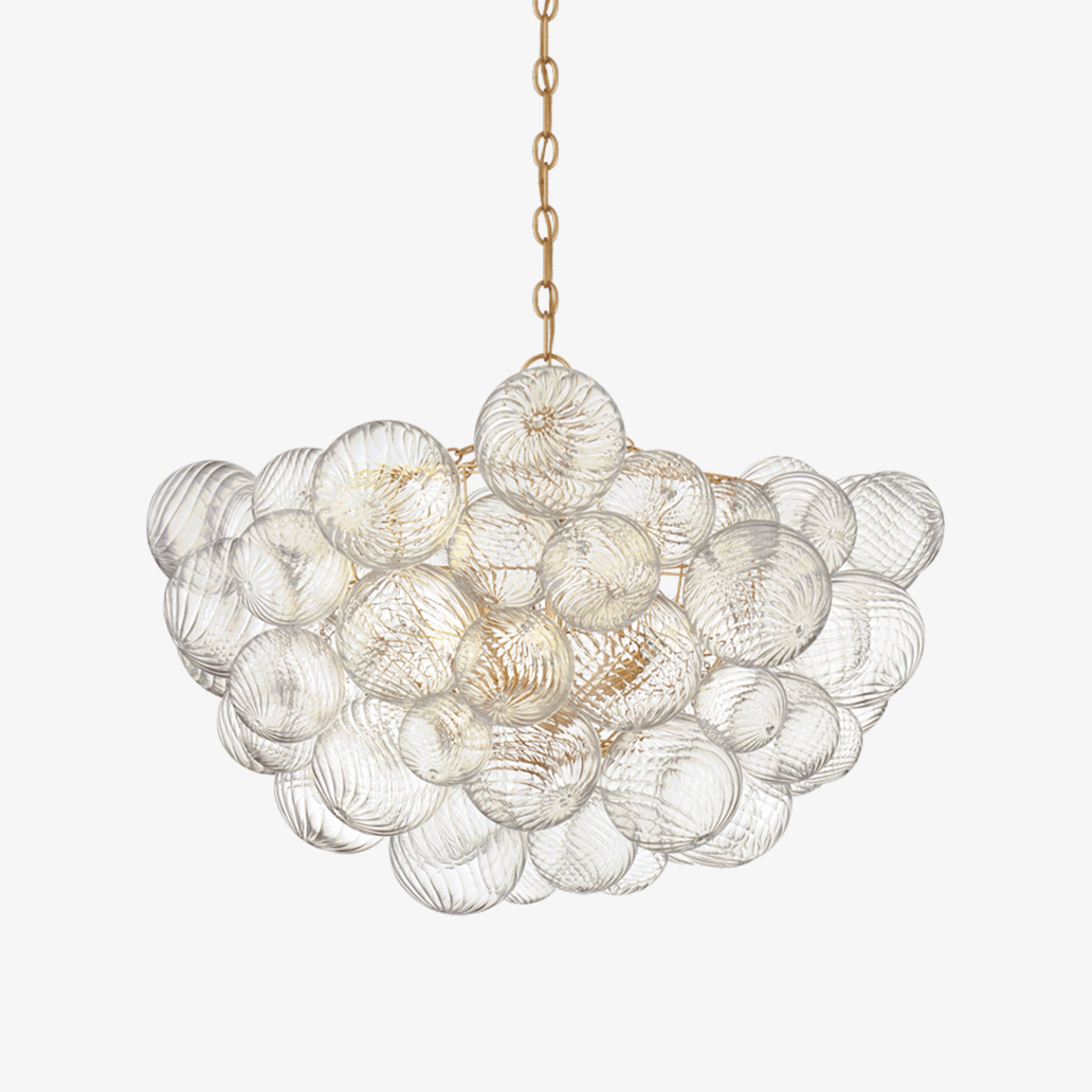 Aurora Chandelier Glass Ball Bubble Modern - Neutral Decor