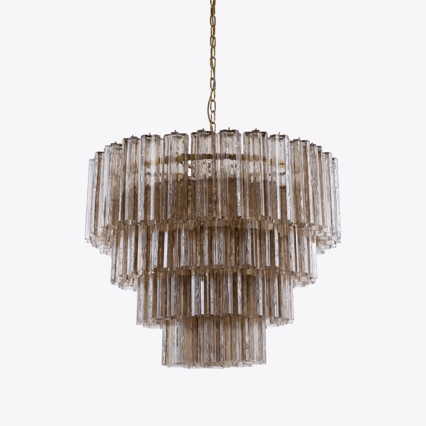 Liorinissa Chandelier Four Tier Fluted Glass
