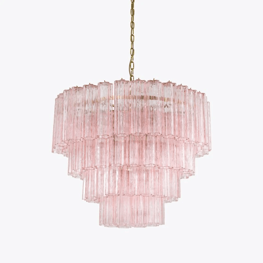 Liorinissa Chandelier Four Tier Fluted Glass