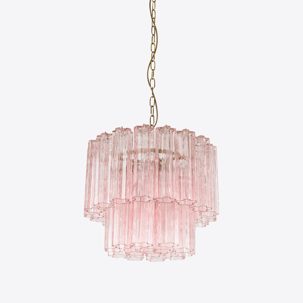 Aelox Chandelier Small Treviso Murano Glass Tube