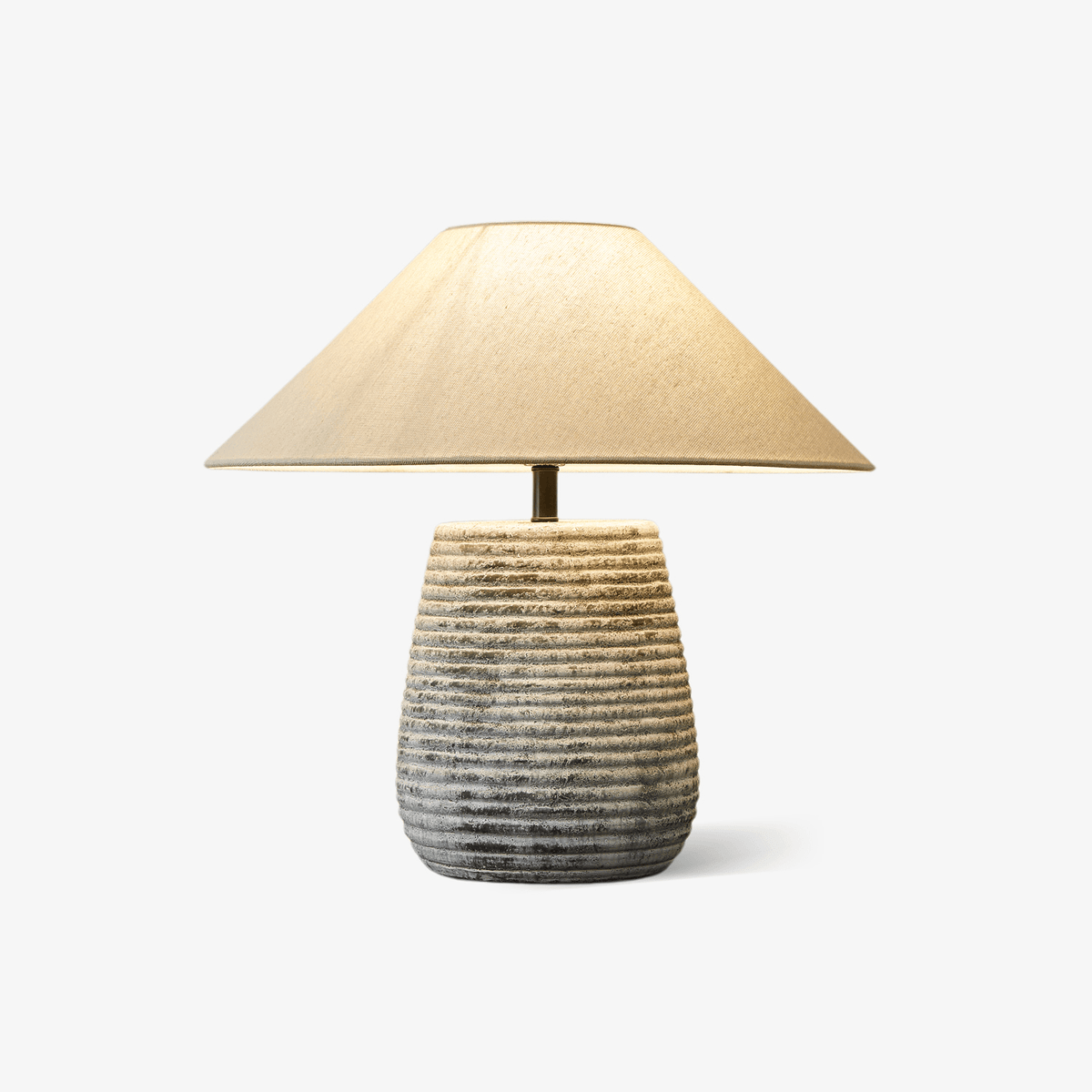 Clarissa Clear Fabric Table Lamp