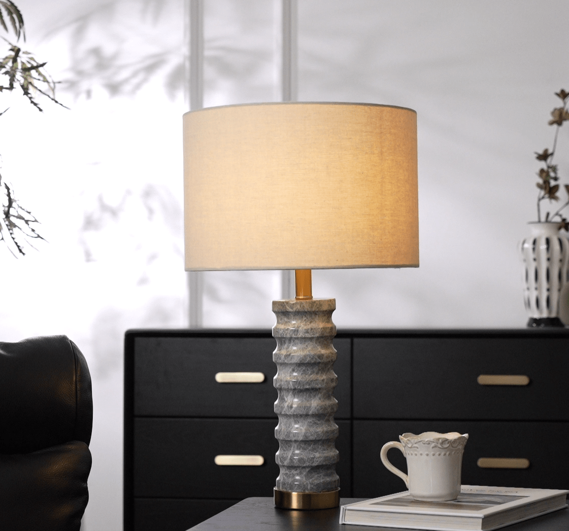 Petirielle Modern Stone Table Lamp