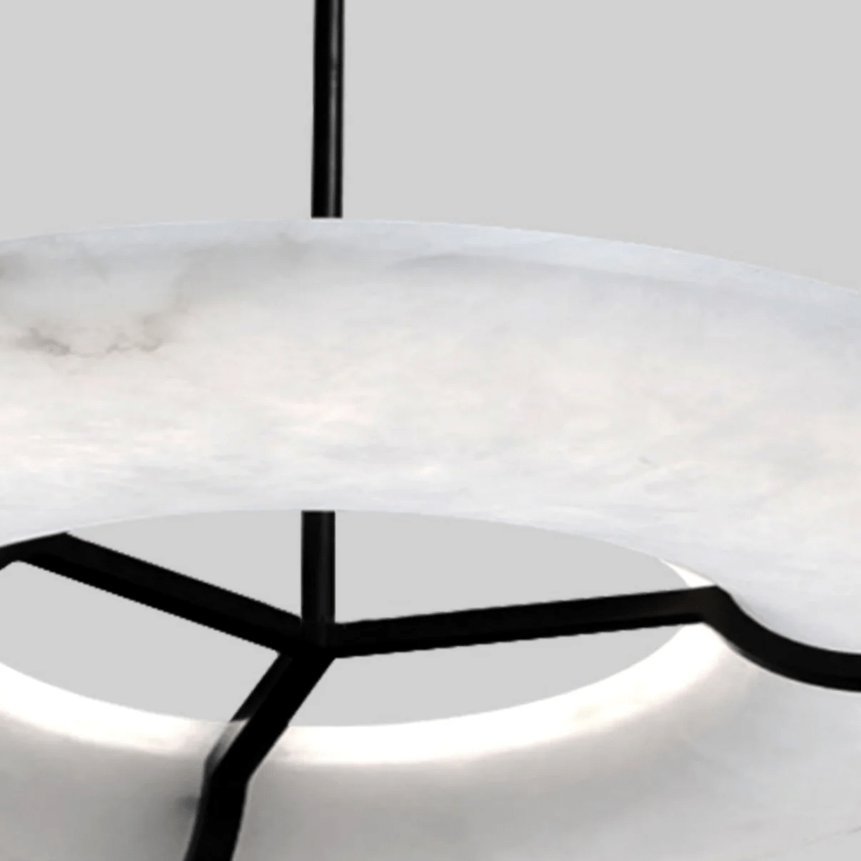 Uvare Alabaster Chandelier