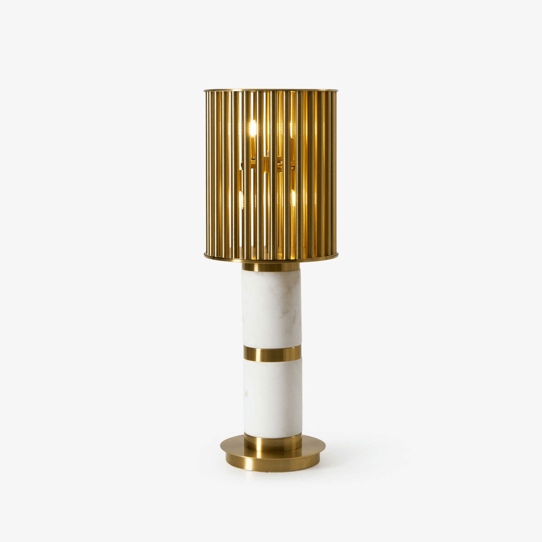 Elios Gilded Cage Table Lamp