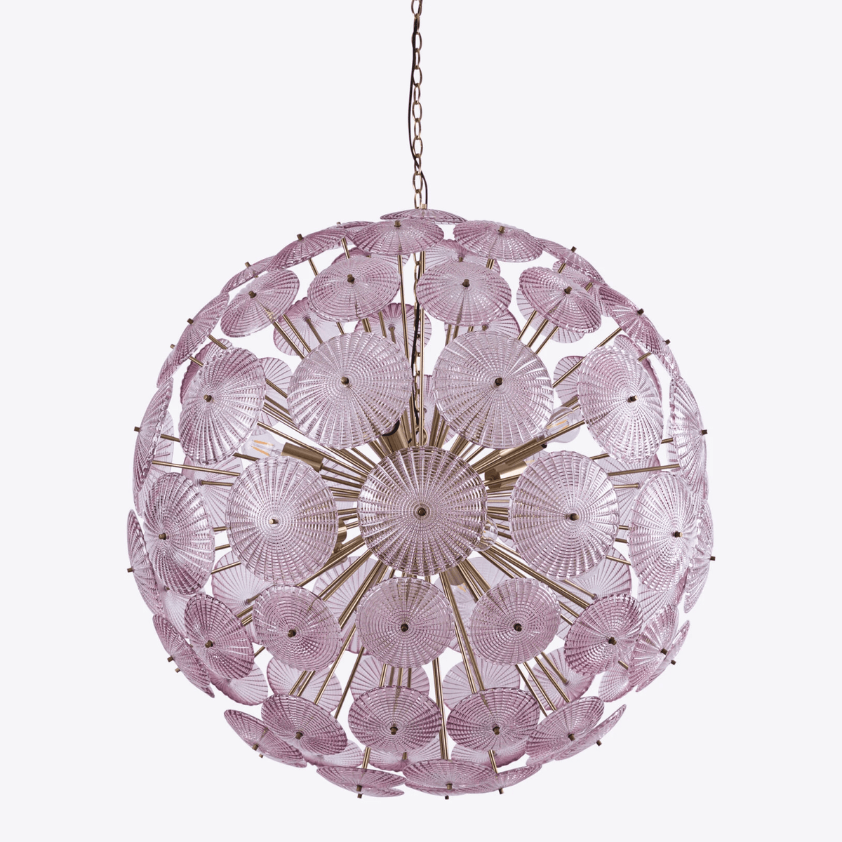 Celararia Chandelier Sputnik Dandelion Burst Glass