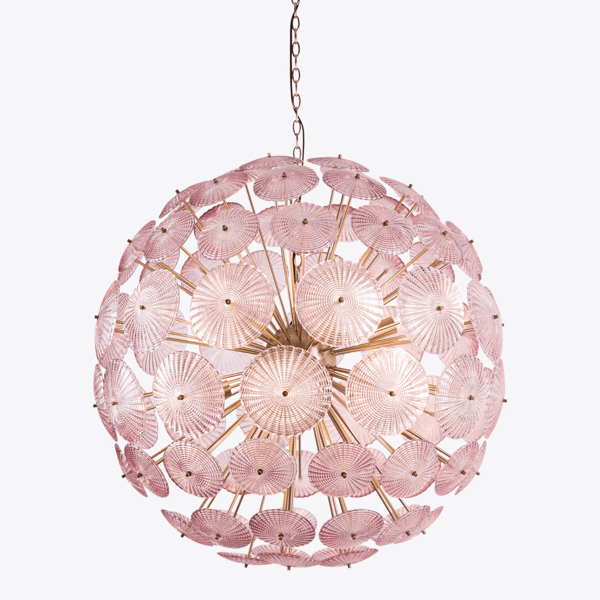 Celararia Chandelier Sputnik Dandelion Burst Glass