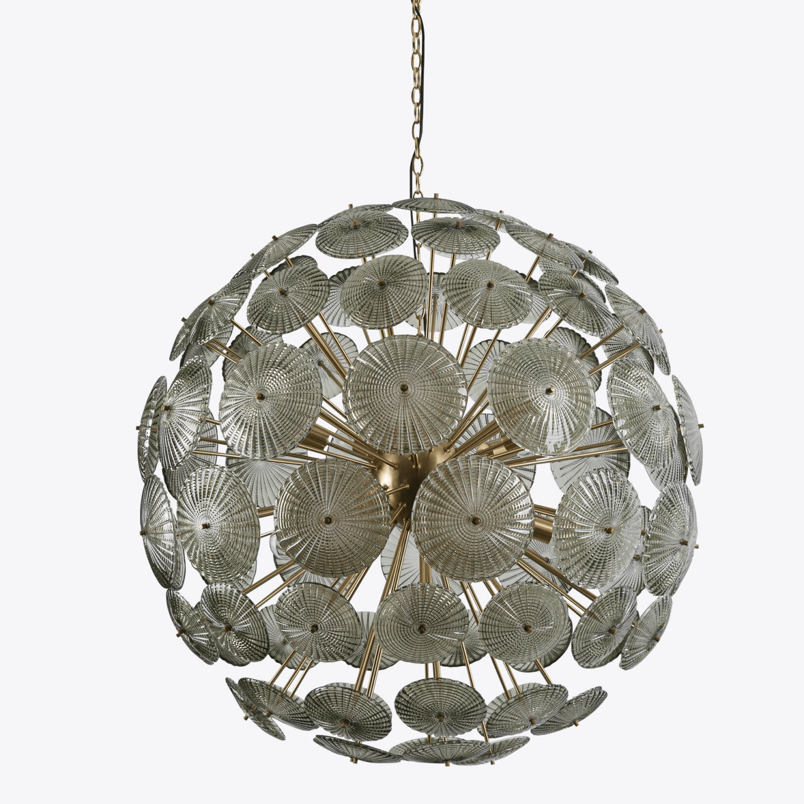 Celararia Chandelier Sputnik Dandelion Burst Glass